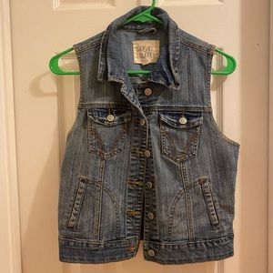 Thread & Supply Jean Vest Size M